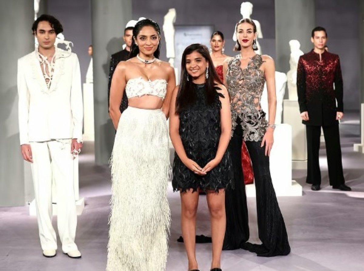 RimzimDadu presents avante-garde collection at Hyundai India Couture Week 2024